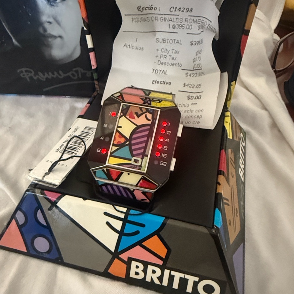 Britto Multicolor Women's Jewelry Watch Binary
